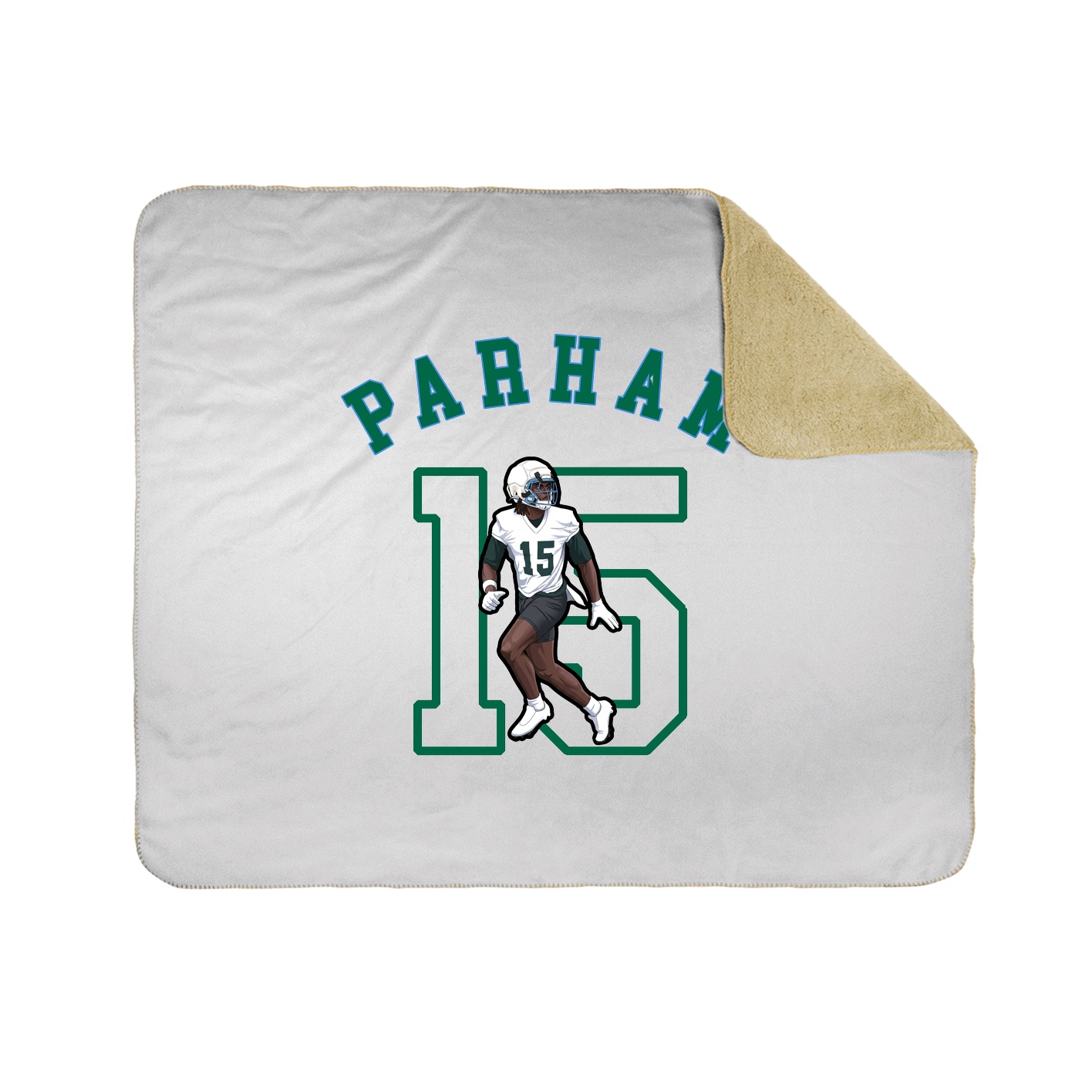Throw Blanket — Shirsey Arch in White