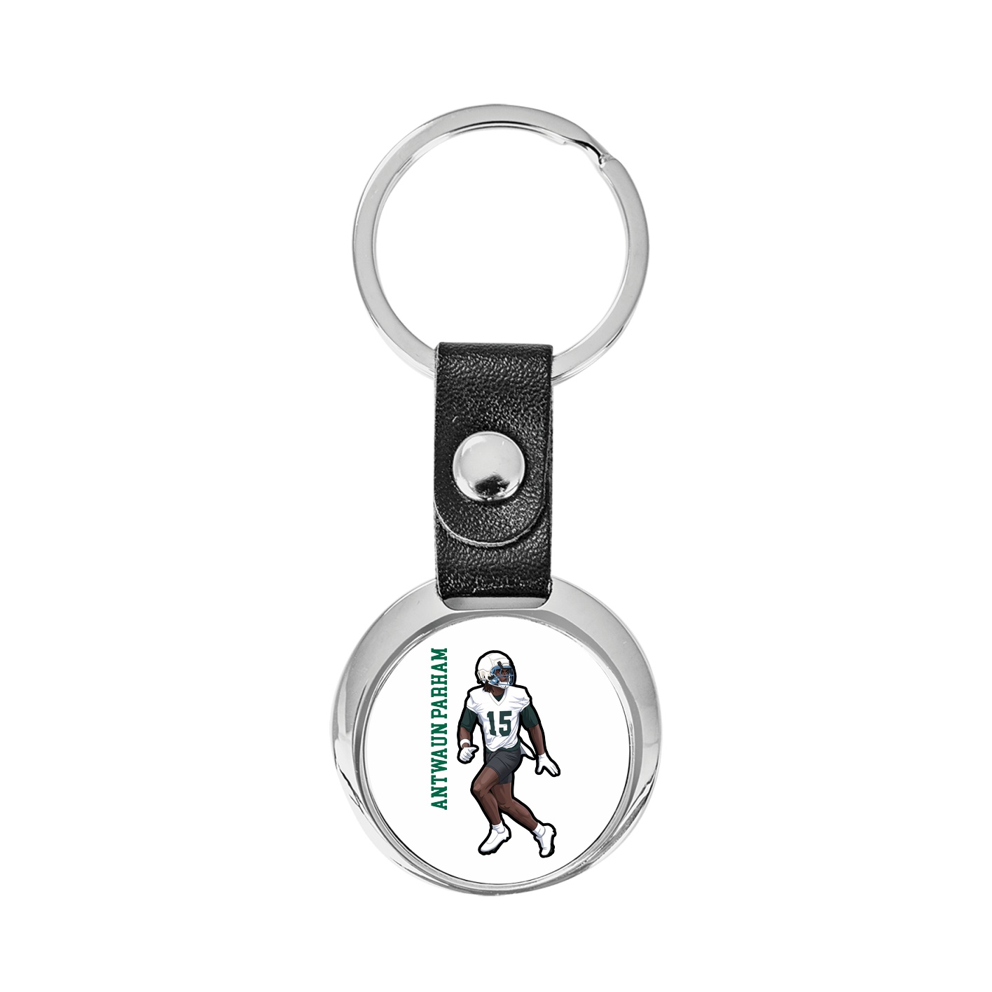 Key Chain — Name Vertical in Classic