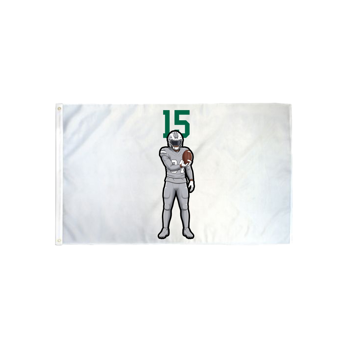 3x5 Flag — Number Top in Classic
