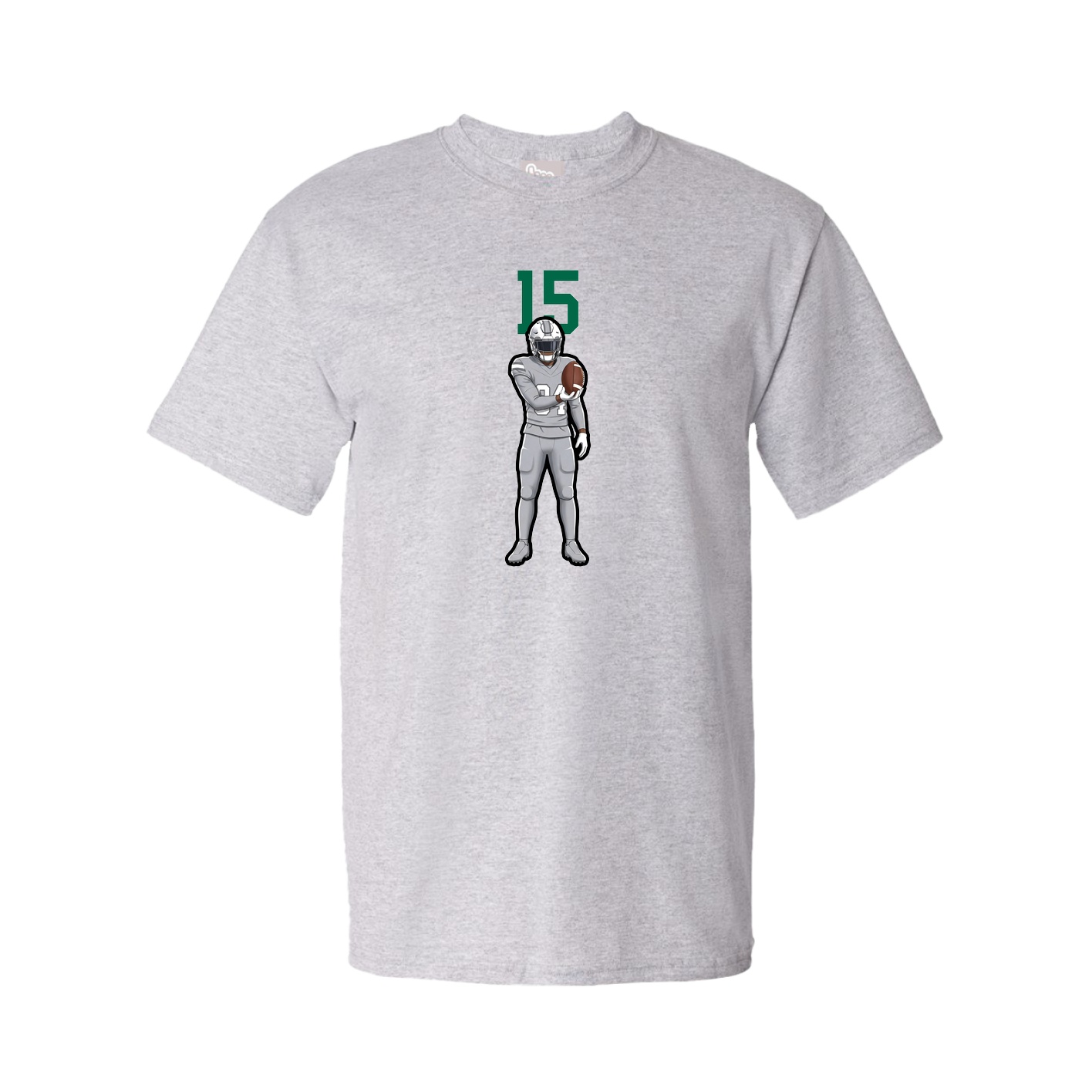 Tee — Number Top in Grey