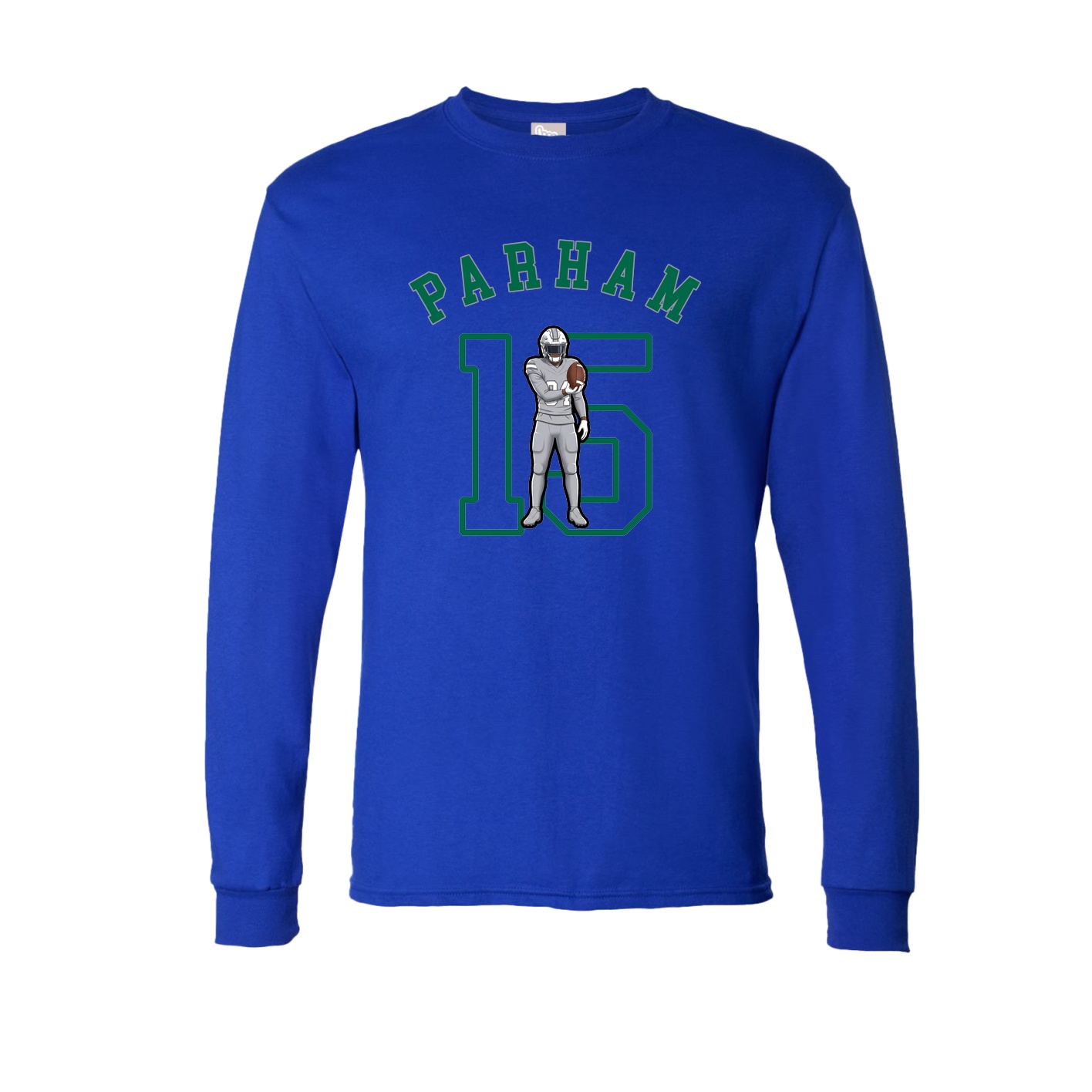 Long Sleeve Tee — Shirsey Arch in Royal