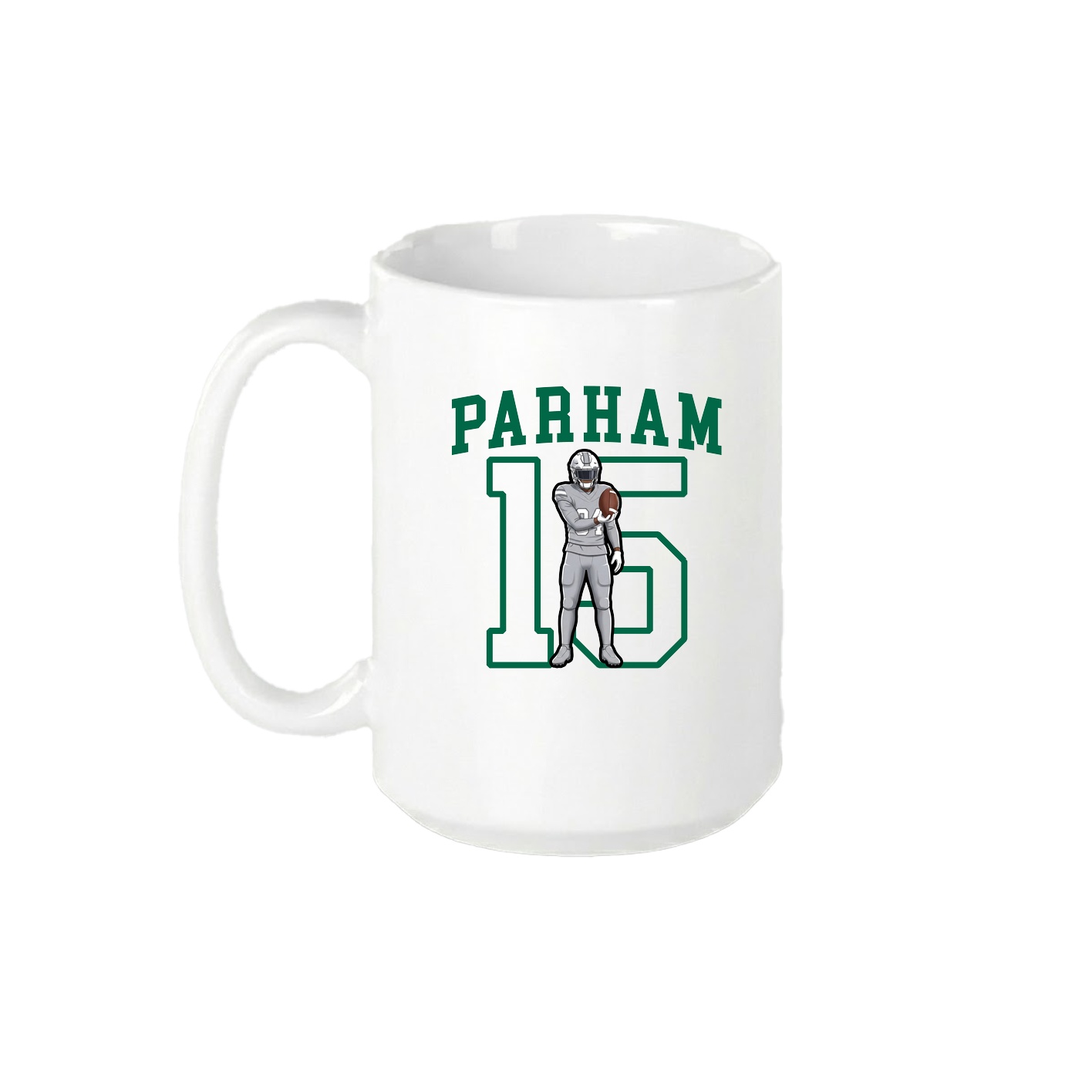 15oz Coffee Mug — Shirsey in White