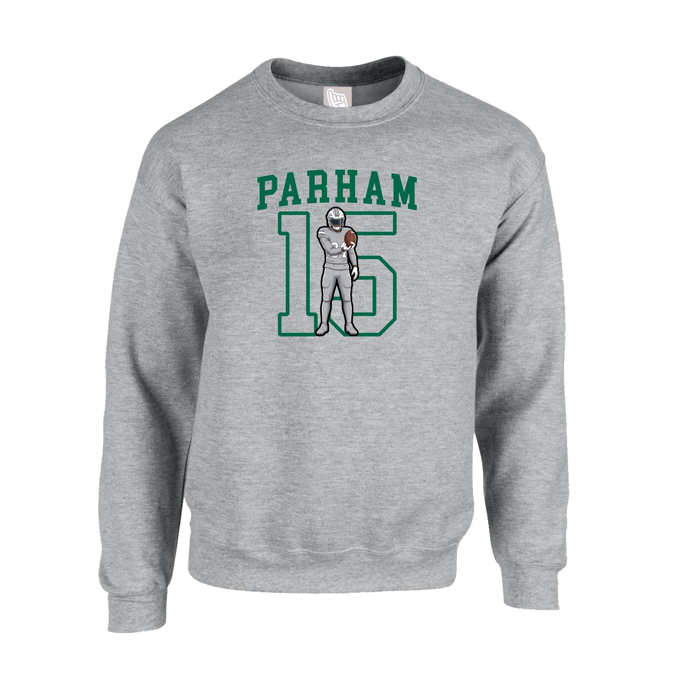 Fleece Crew — Shirsey in Grey