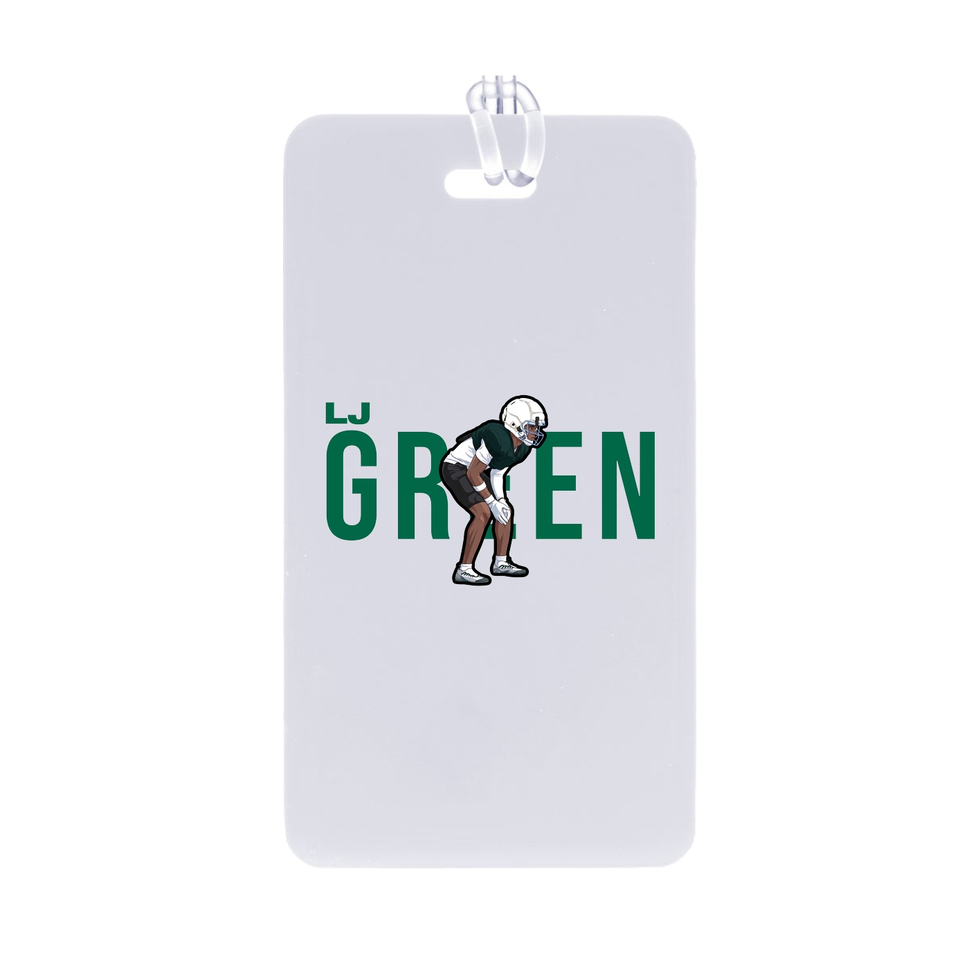 Bag Tag — Player Name in Classic