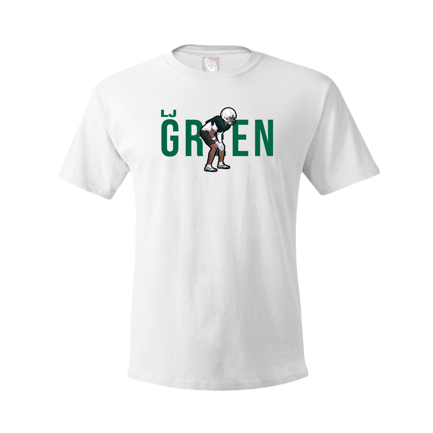 Youth Tee — Player Name in White