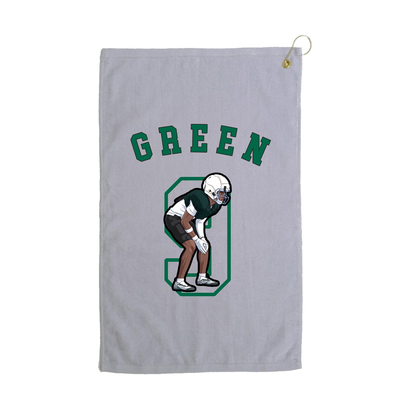 Golf Towel — Shirsey Arch in Grey