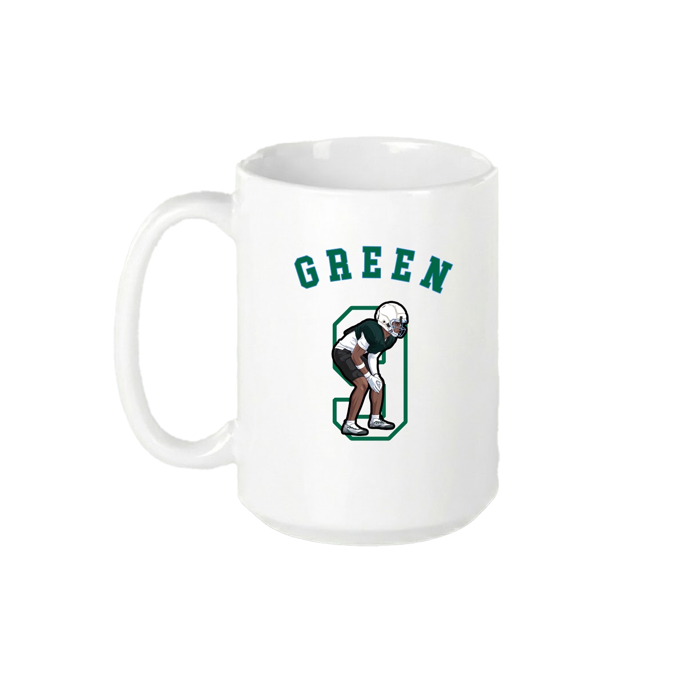 15oz Coffee Mug — Shirsey Arch in White