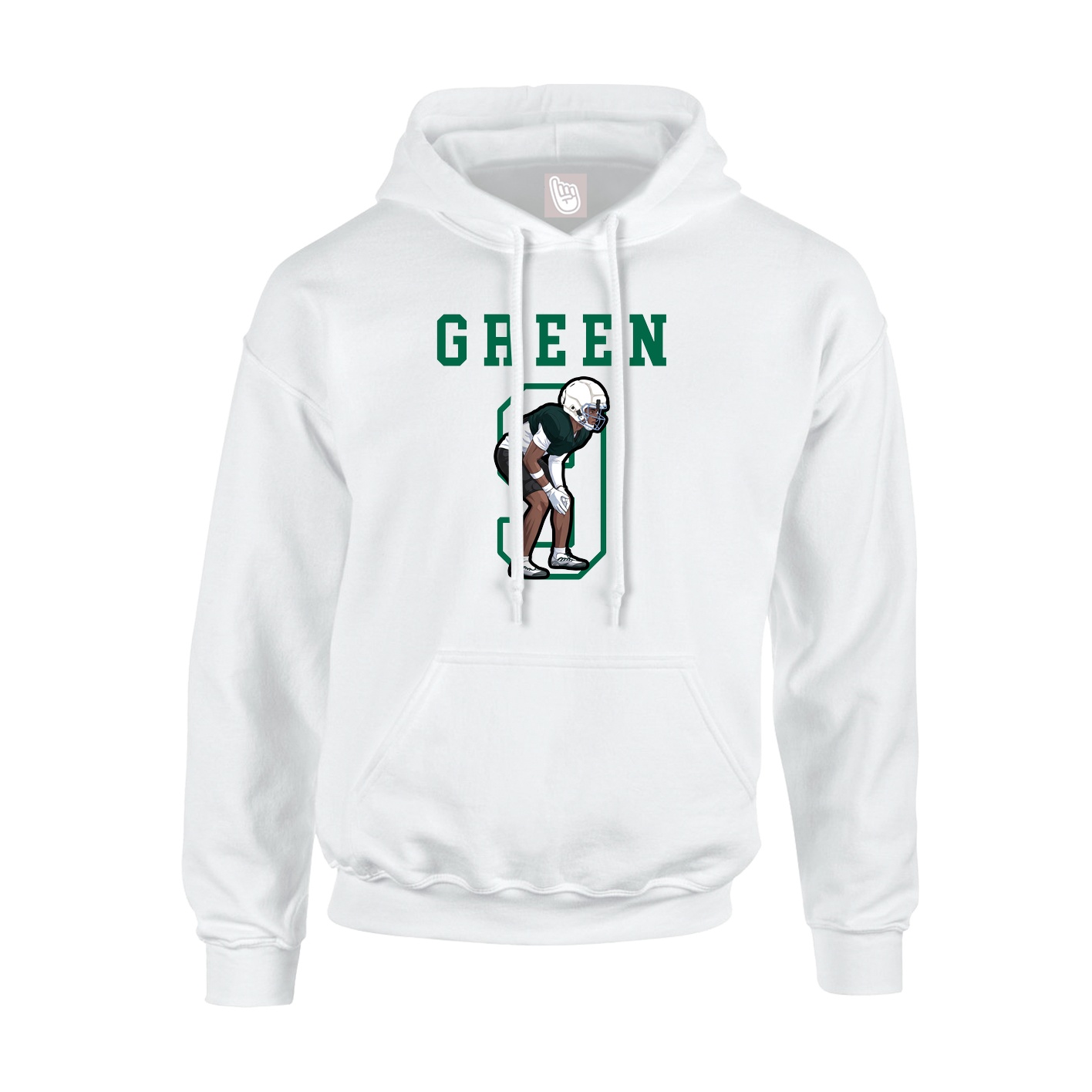 Youth Hoodie — Shirsey in White