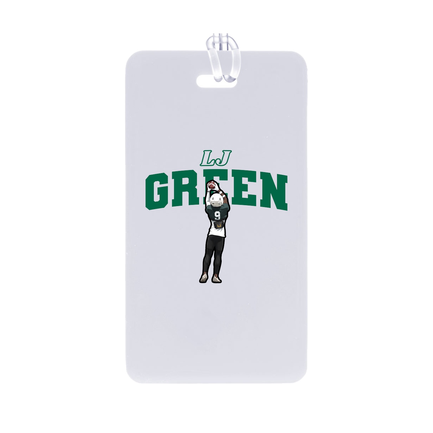 Bag Tag — Name Arch in Classic