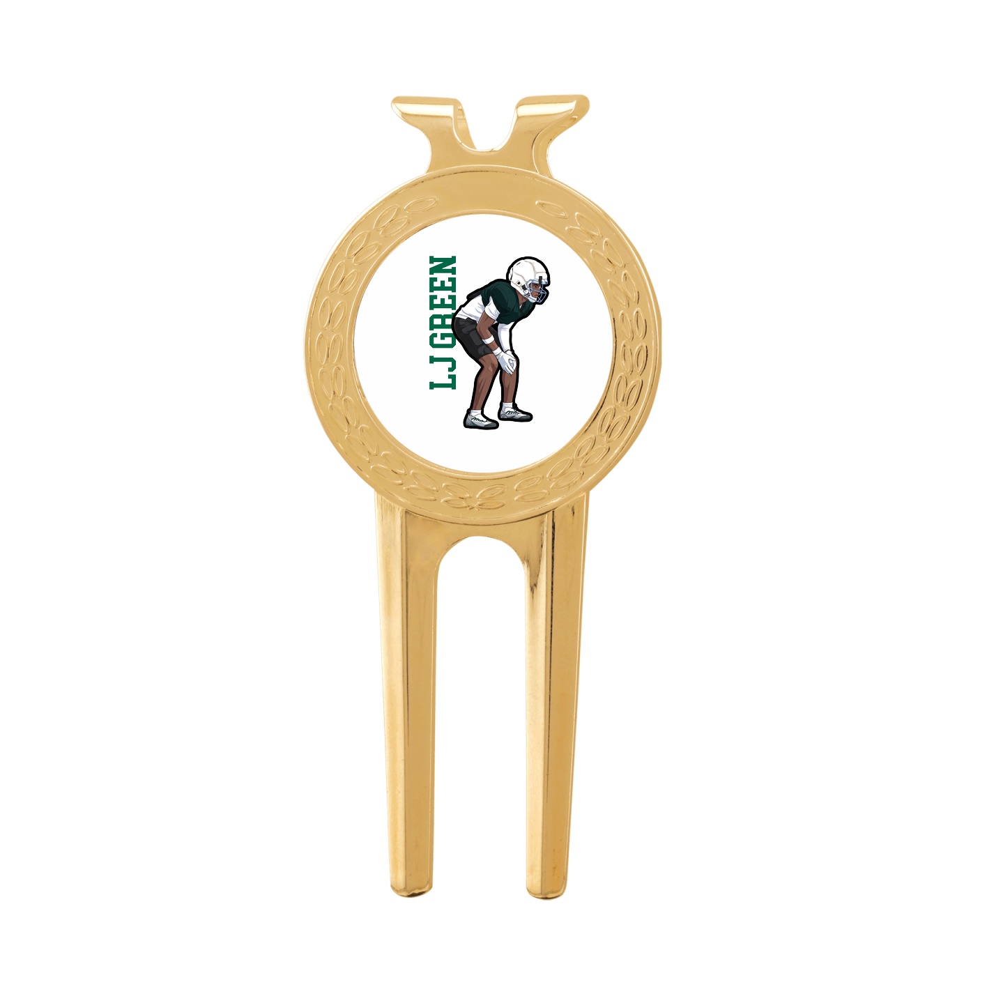Divot Tool with Ball Marker — Name Vertical in Classic