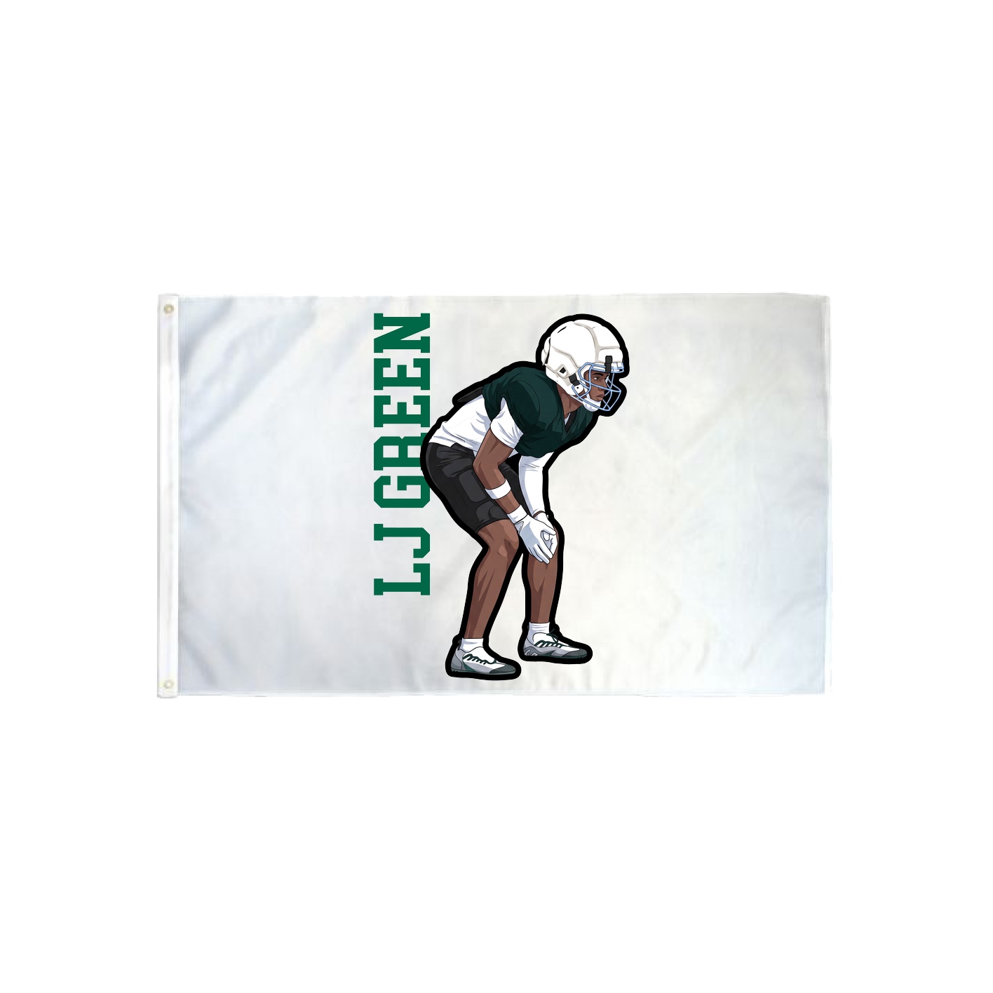 3x5 Flag — Name Vertical in Classic