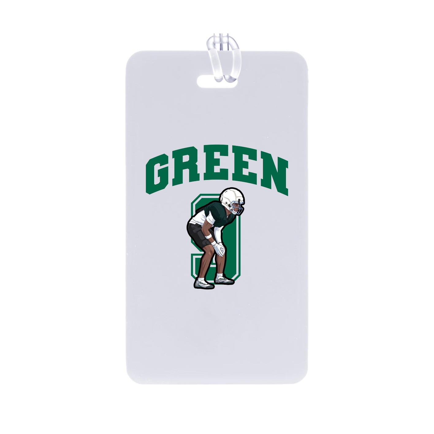 Bag Tag — Number in Classic