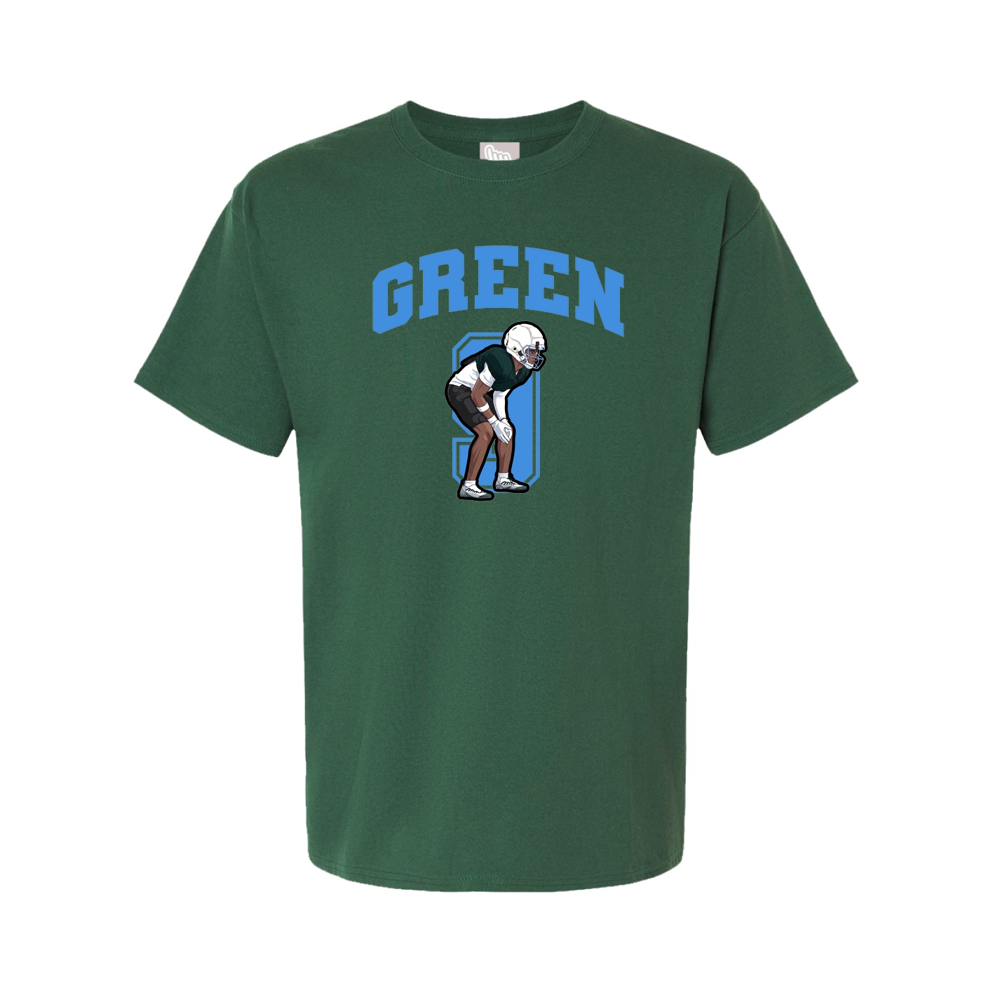 Tee — Number in Green