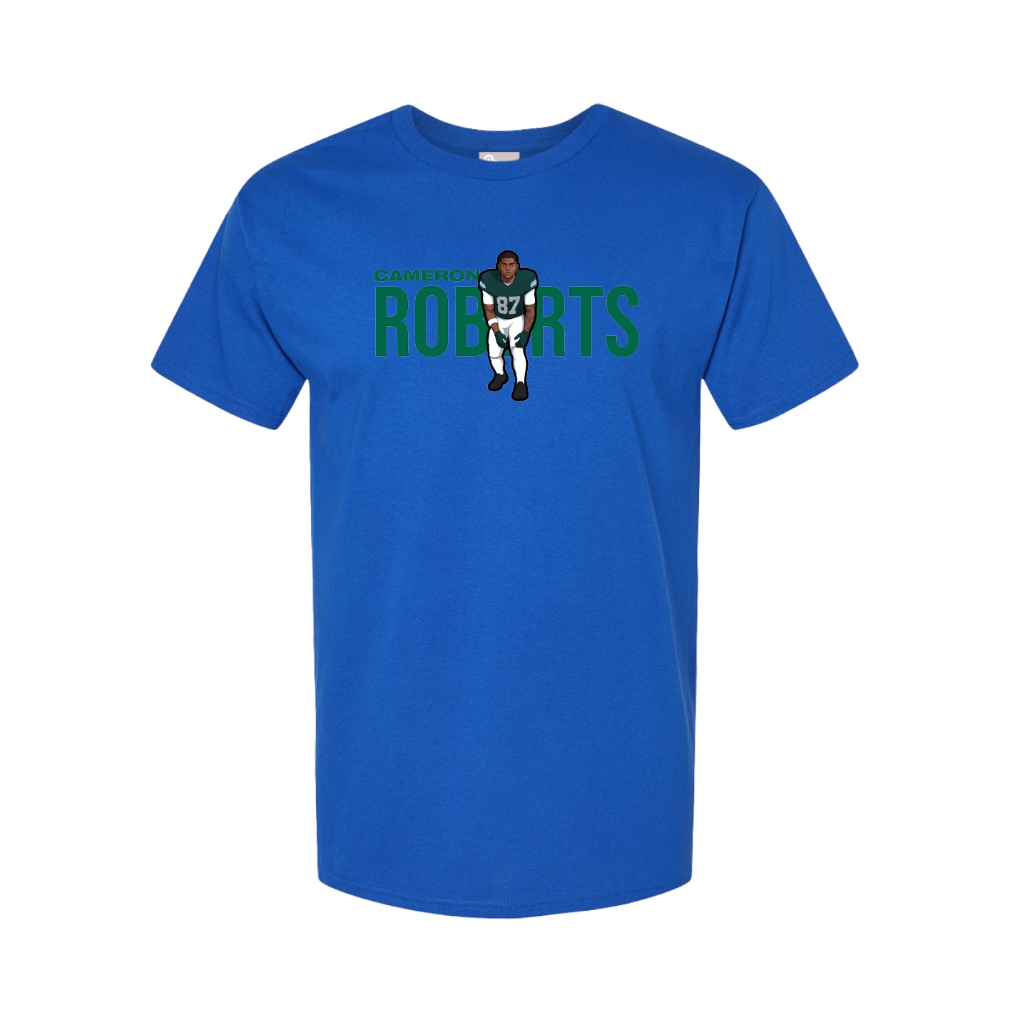 Tee — Player Name in Royal