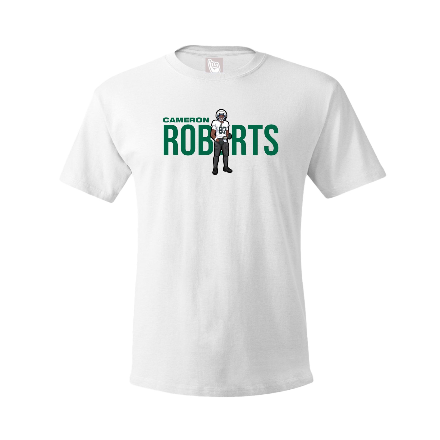 Youth Tee — Player Name in White