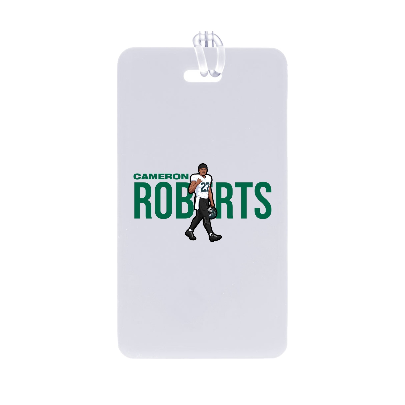 Bag Tag — Player Name in Classic