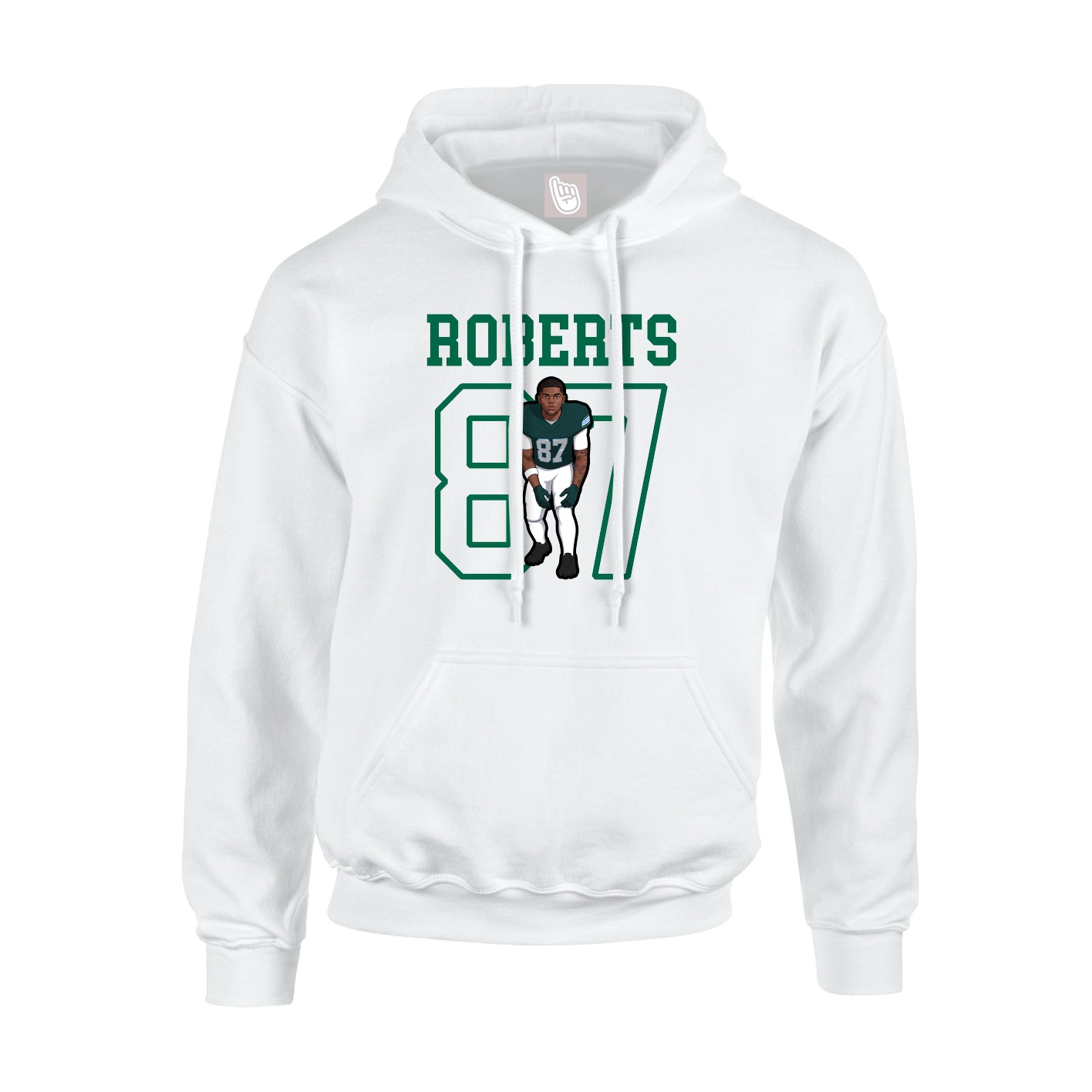 Youth Hoodie — Shirsey in White