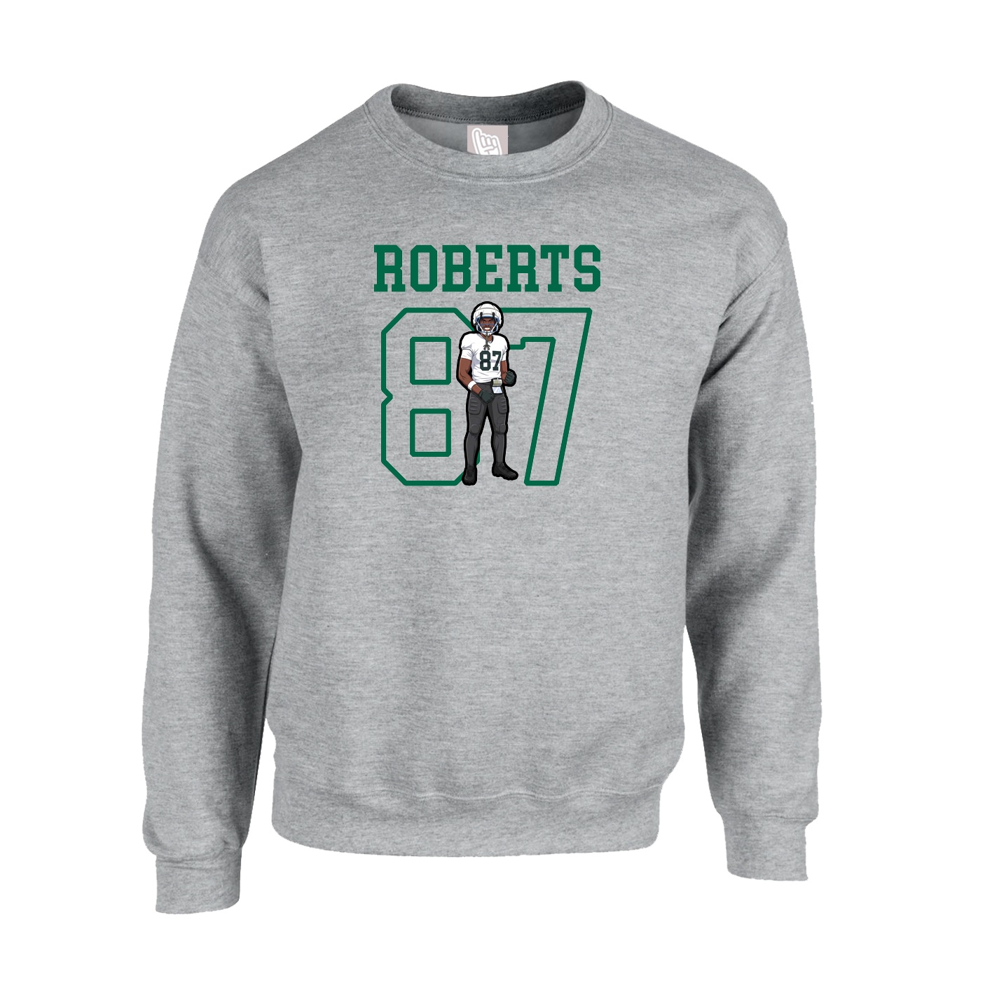 Fleece Crew — Shirsey in Grey