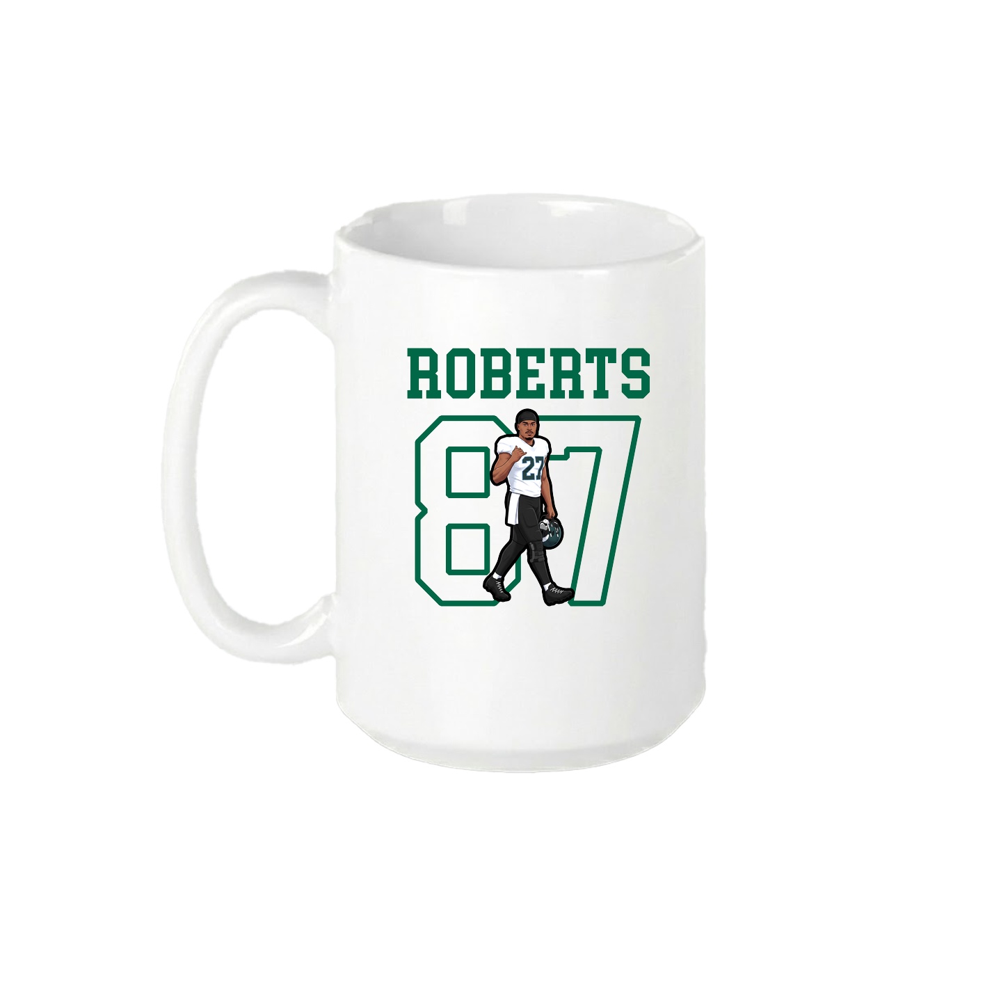 15oz Coffee Mug — Shirsey in White