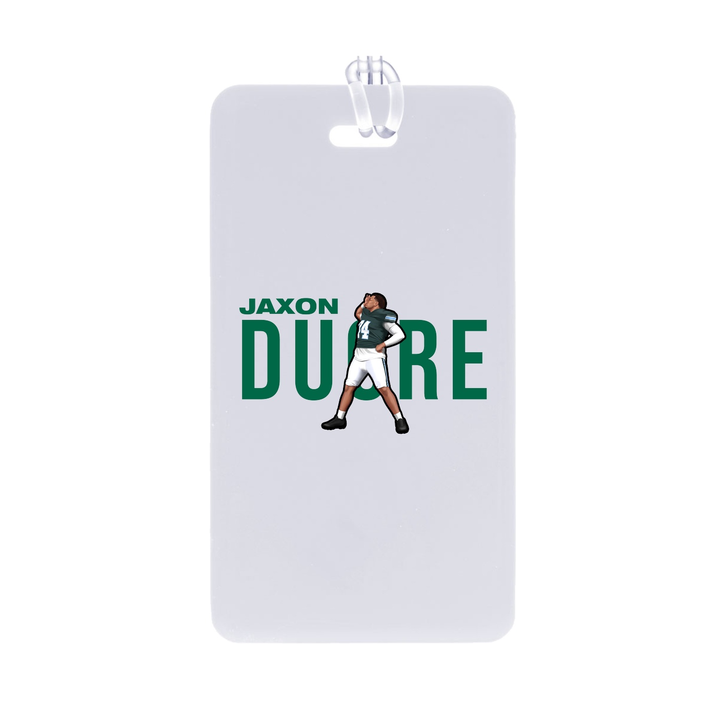 Bag Tag — Player Name in Classic