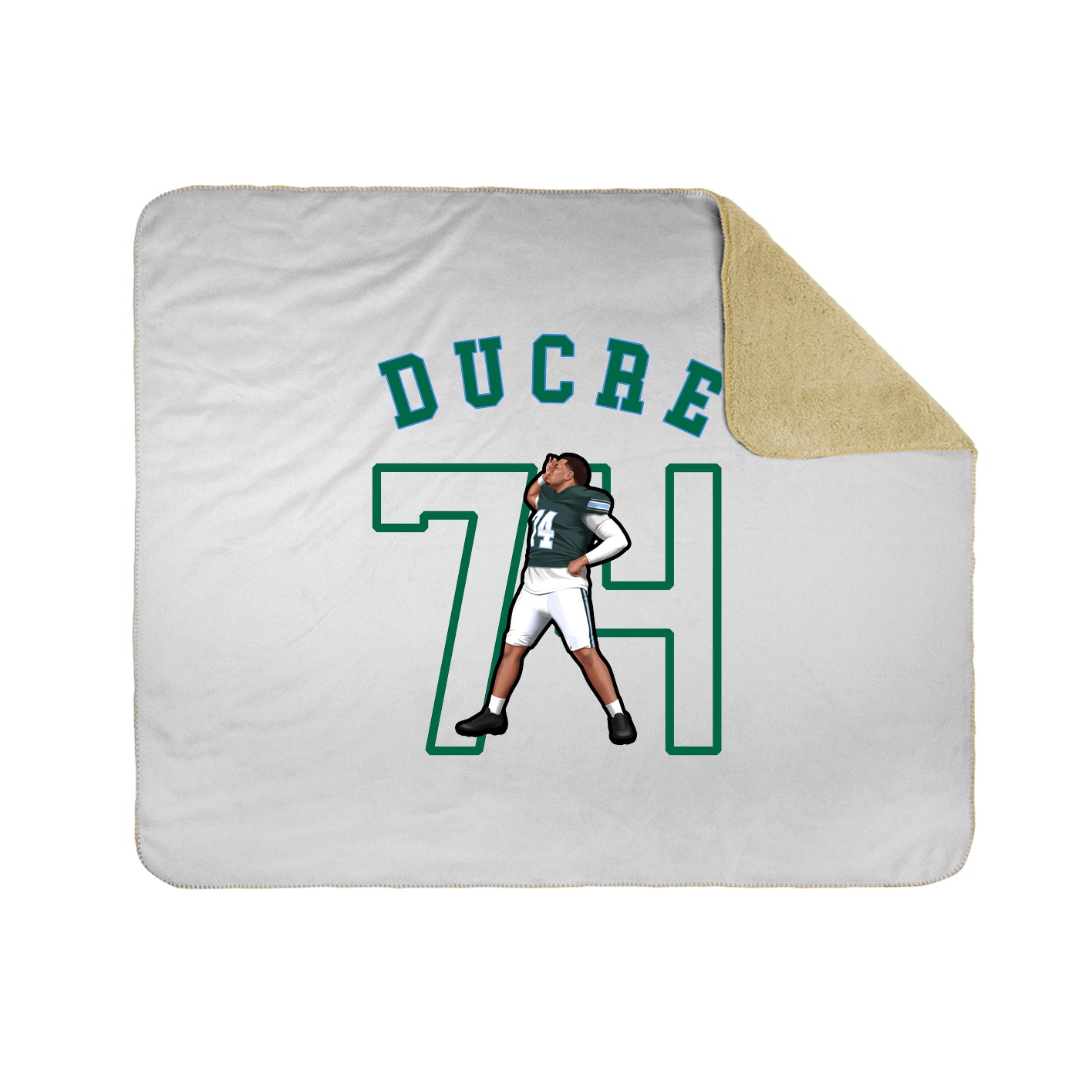 Throw Blanket — Shirsey Arch in White