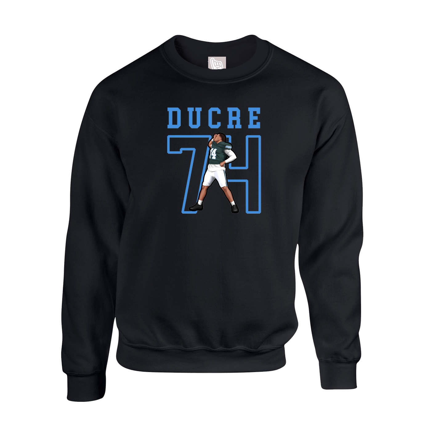 Fleece Crew — Shirsey in Black