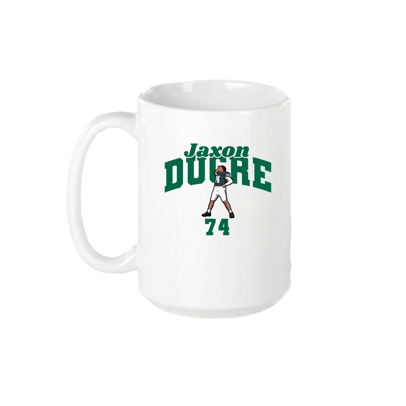 15oz Coffee Mug — Signature Arch in White