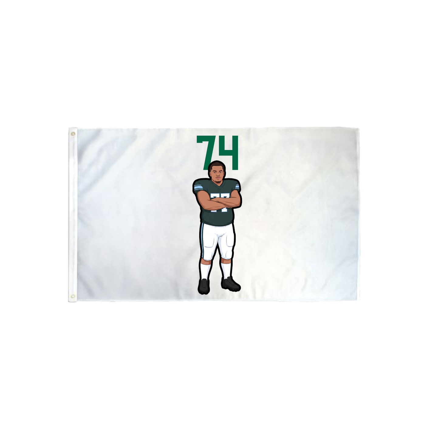 3x5 Flag — Number Top in Classic