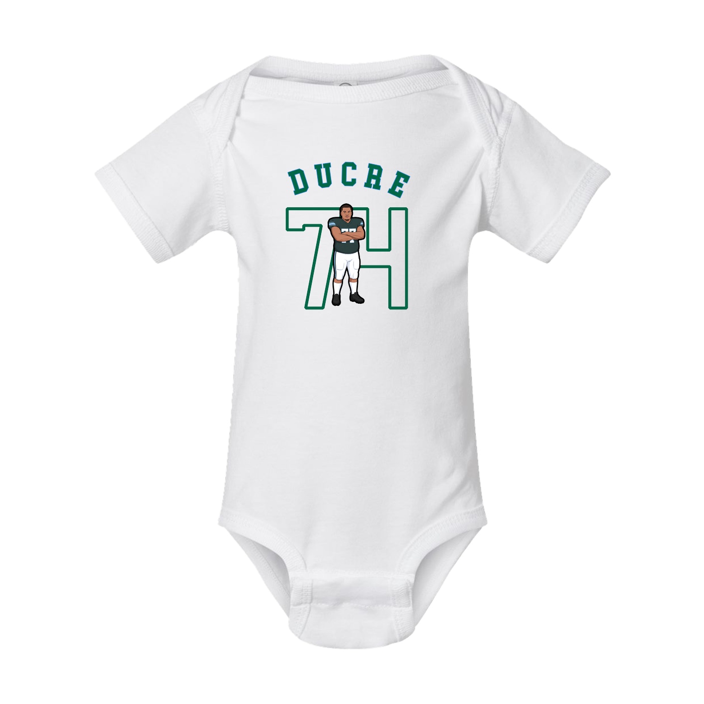 Baby Onesie — Shirsey Arch in White