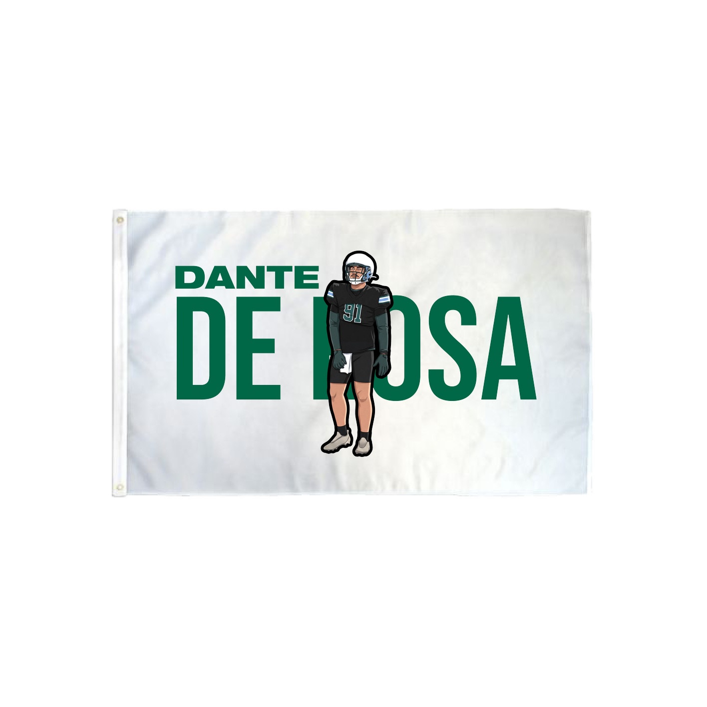 3x5 Flag — Player Name in Classic
