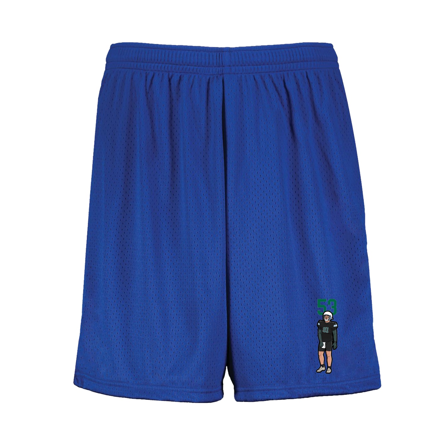 Shorts — Number Top in Royal