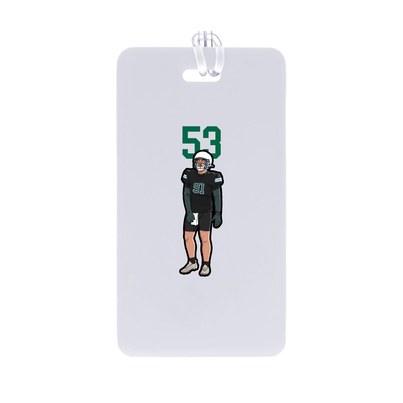 Bag Tag — Number Top in Classic