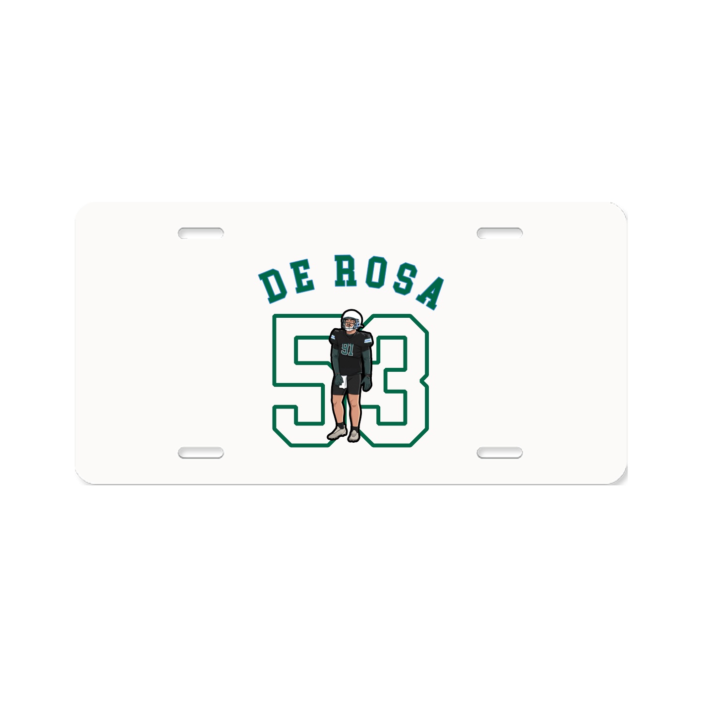 License Plate — Shirsey Arch in Classic
