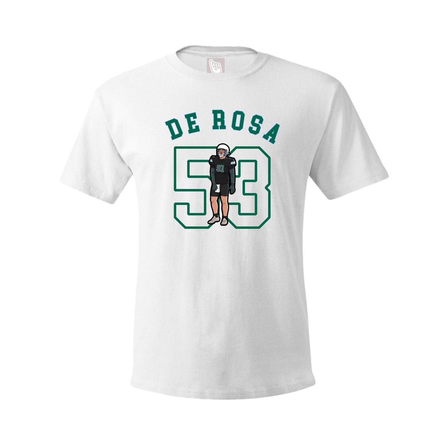 Youth Tee — Shirsey Arch in White