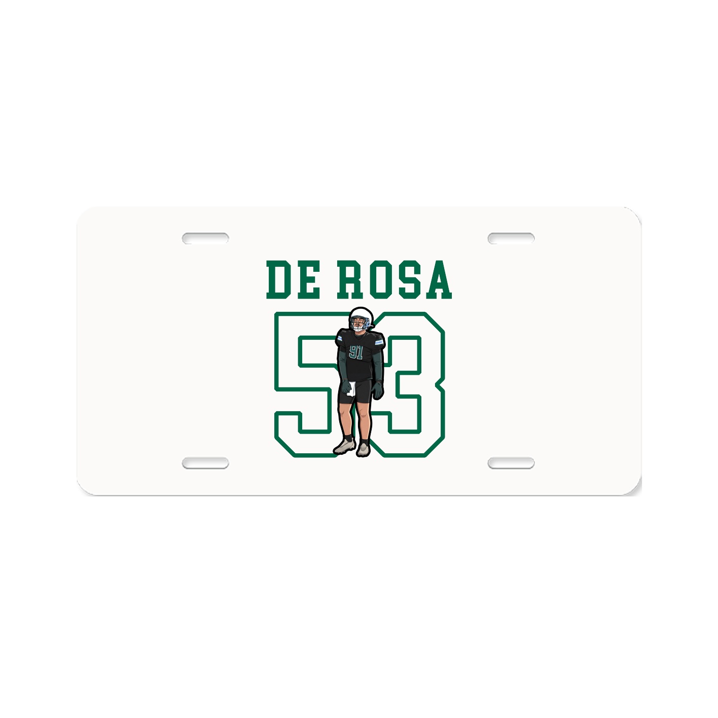 License Plate — Shirsey in Classic