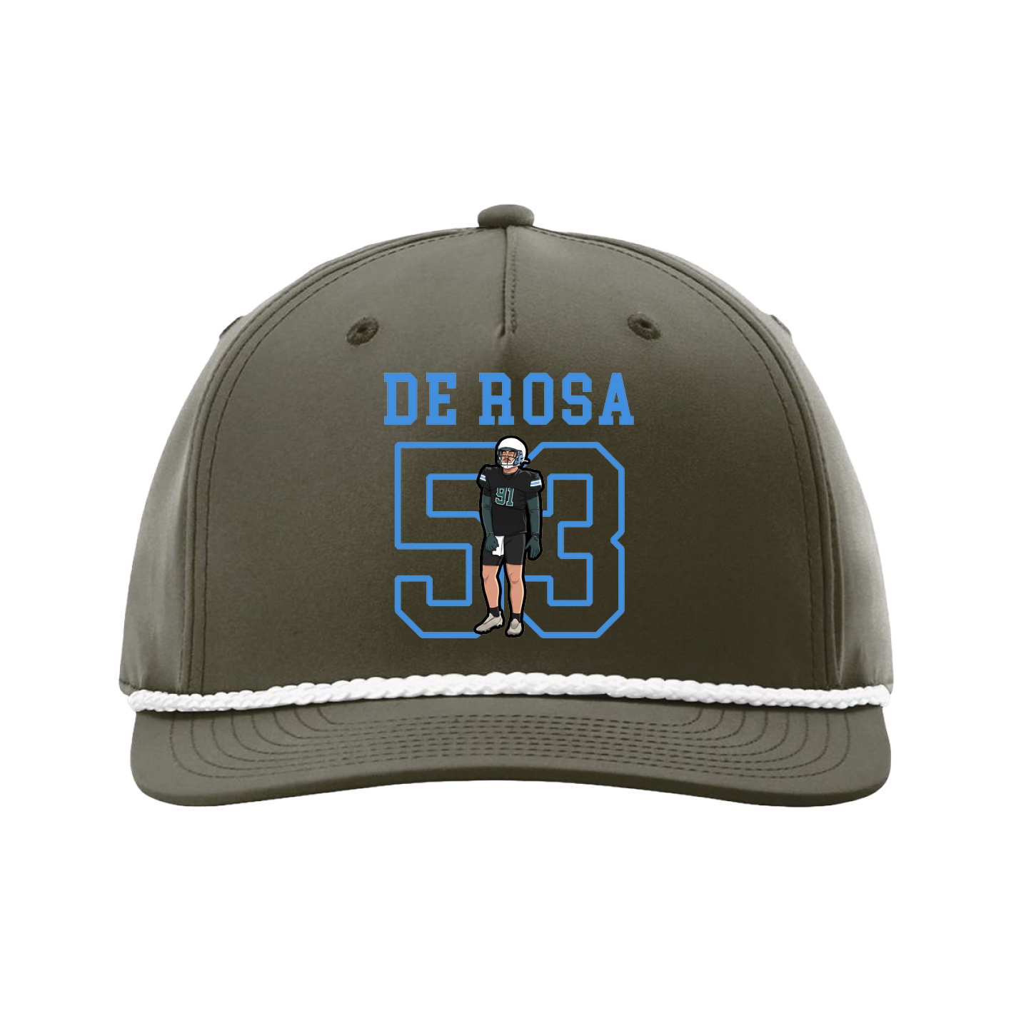 Five-Panel Classic Rope Cap — Shirsey in Green