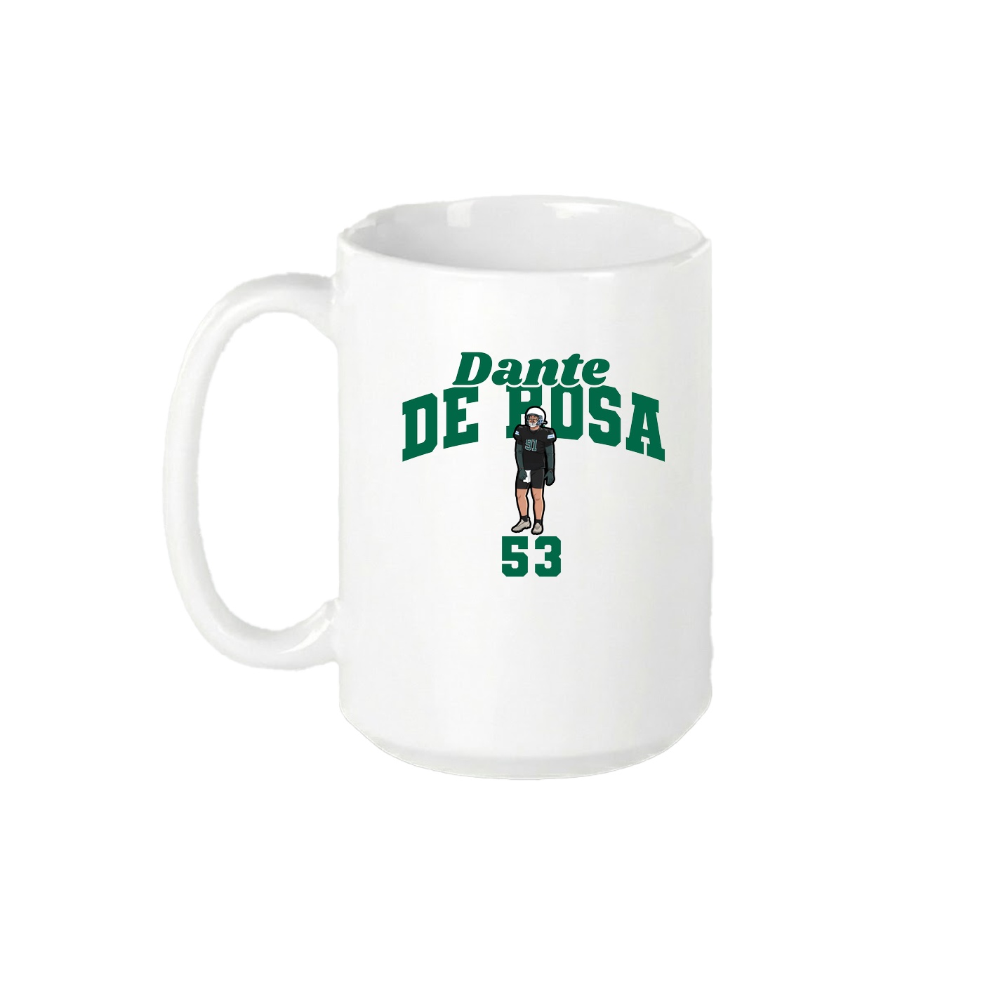 15oz Coffee Mug — Signature Arch in White