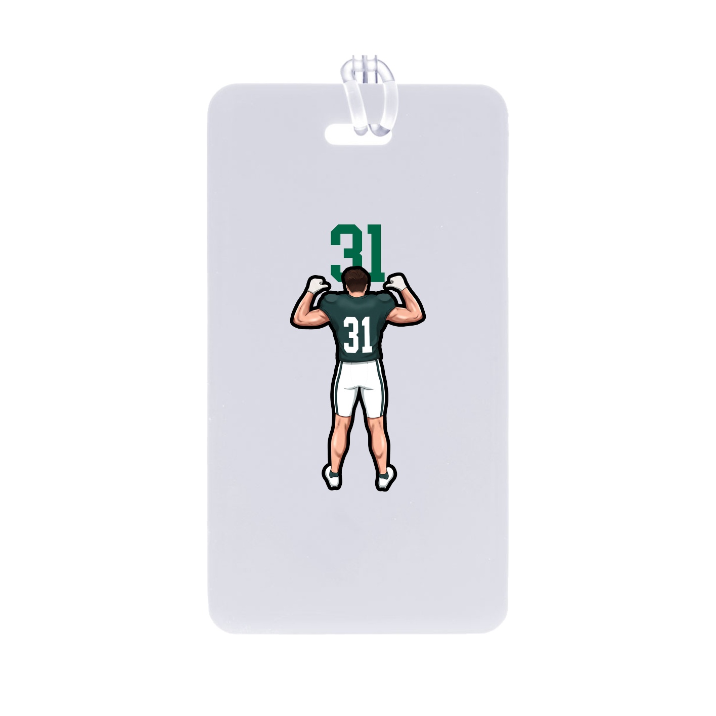 Bag Tag — Number Top in Classic