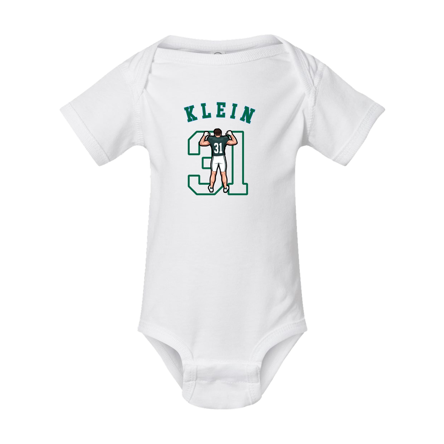 Baby Onesie — Shirsey Arch in White