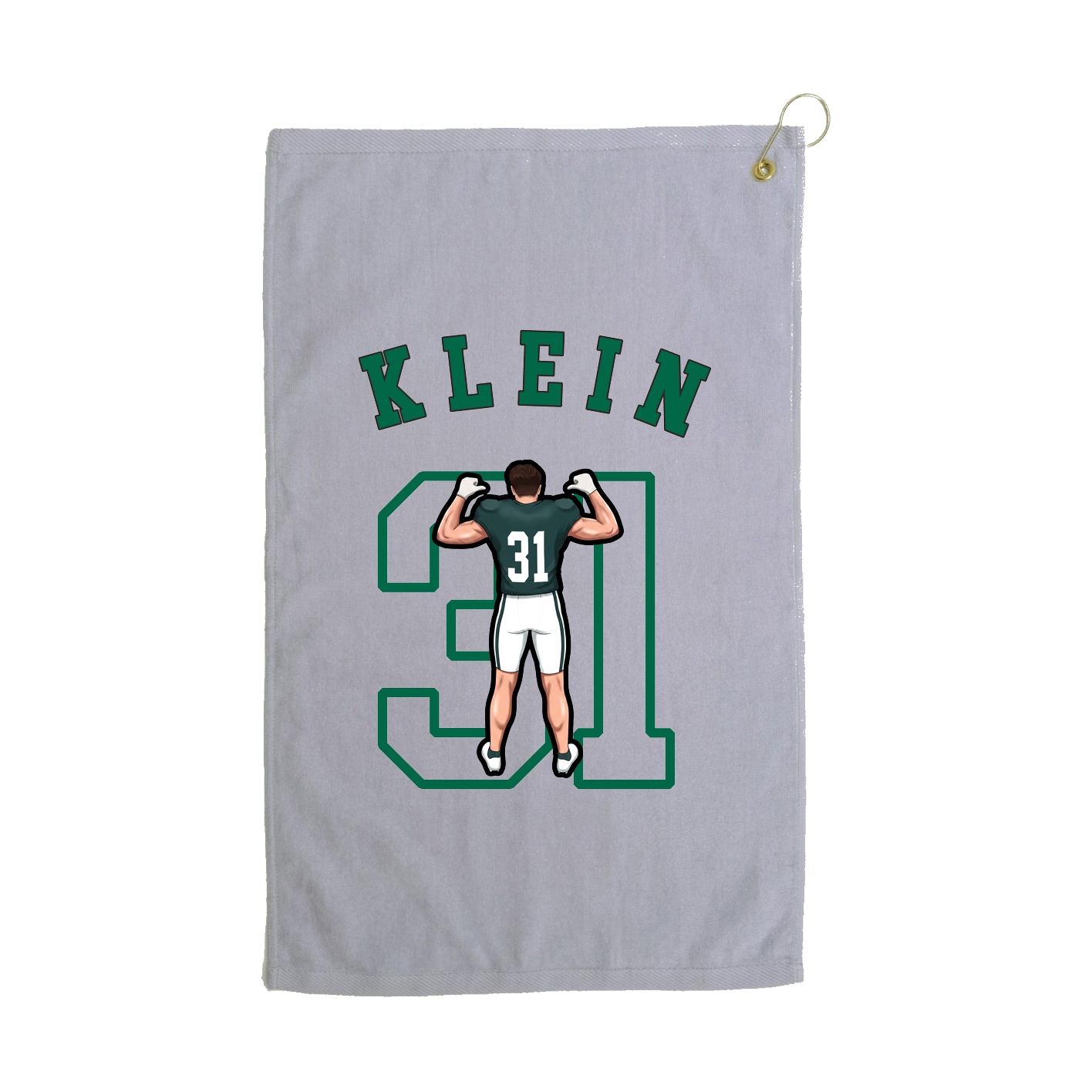 Golf Towel — Shirsey Arch in Grey