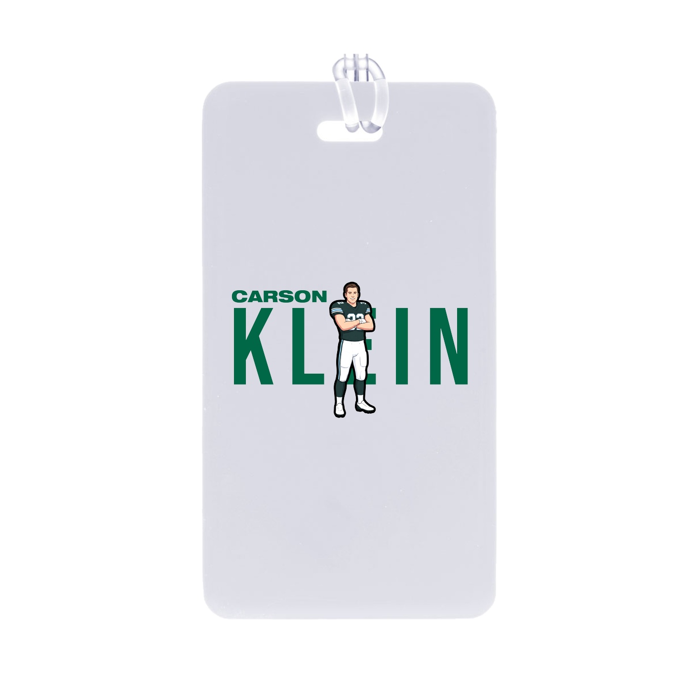 Bag Tag — Player Name in Classic