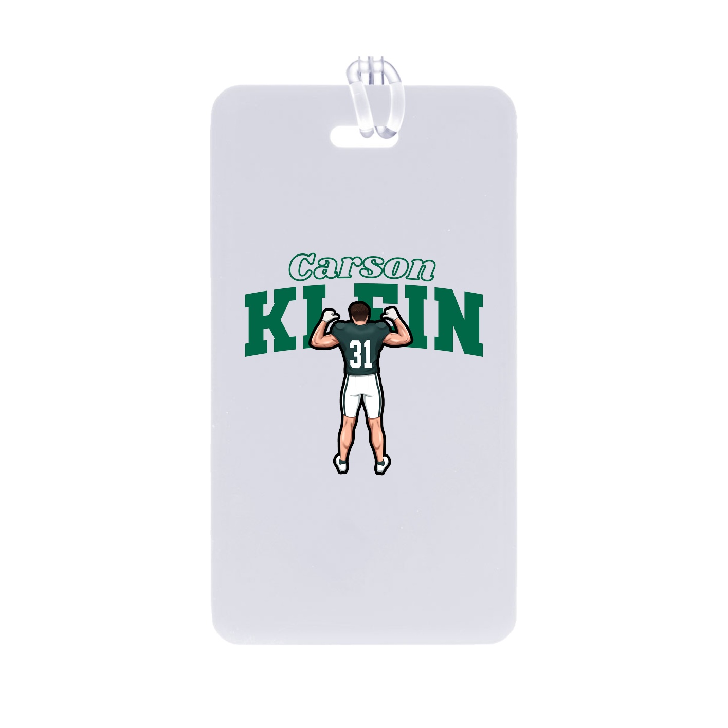 Bag Tag — Name Arch in Classic