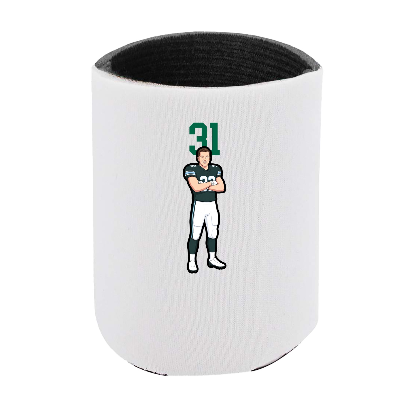 Can Holder — Number Top in White