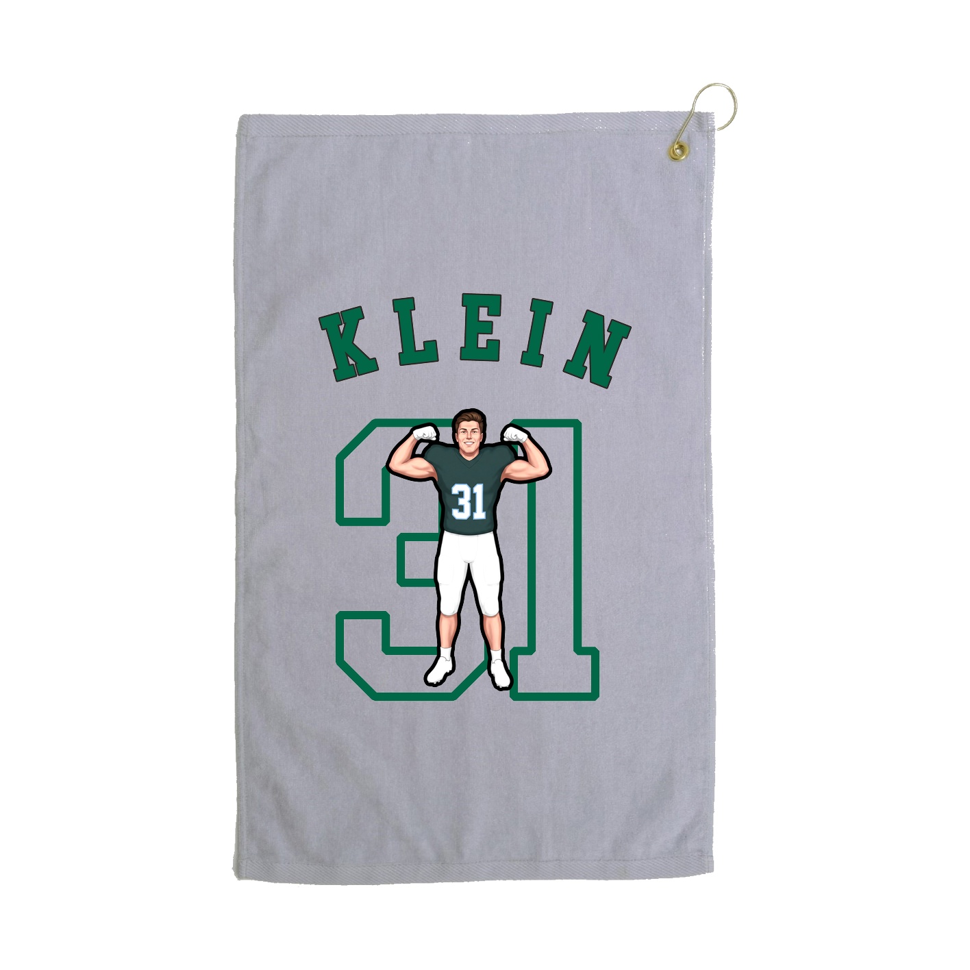 Golf Towel — Shirsey Arch in Grey