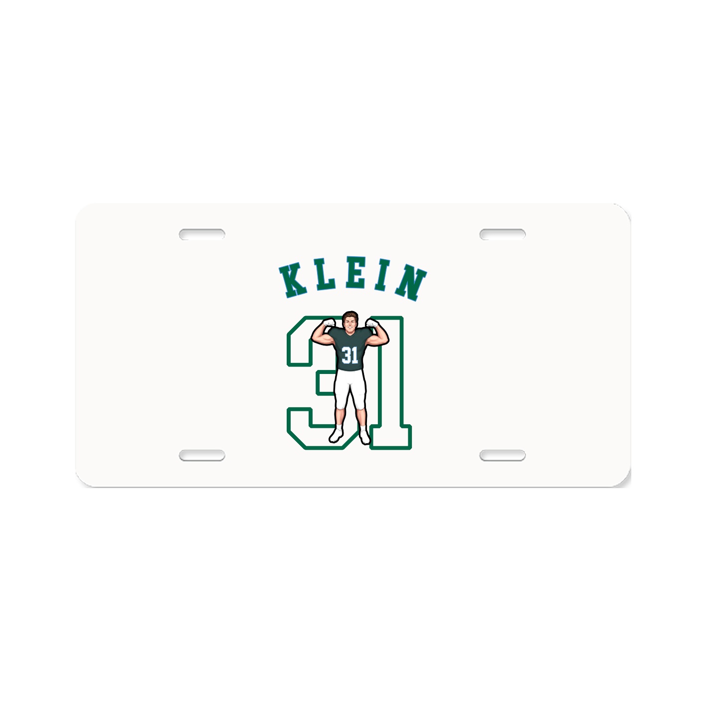 License Plate — Shirsey Arch in Classic