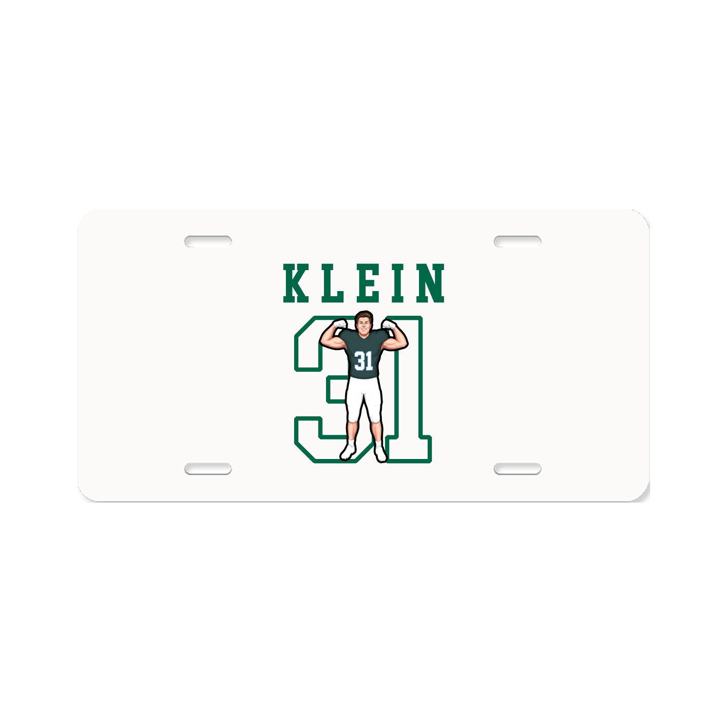 License Plate — Shirsey in Classic