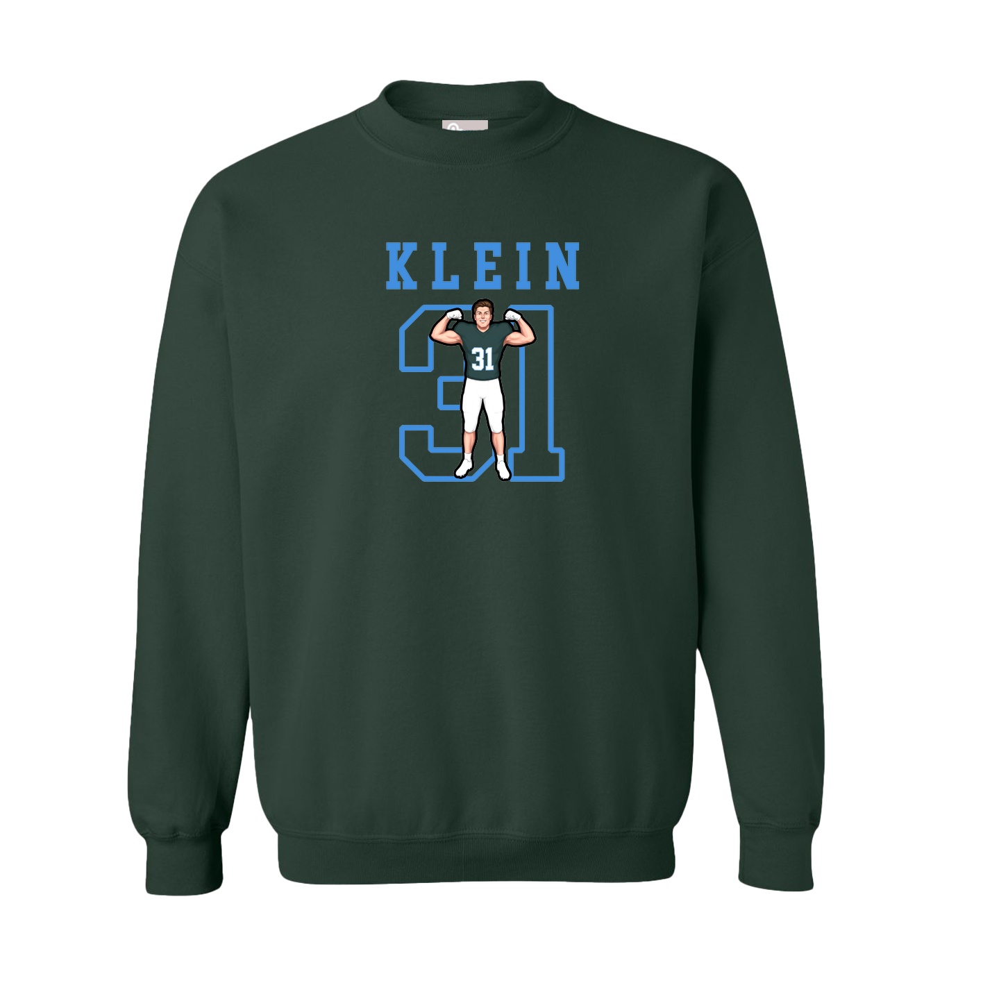 Fleece Crew — Shirsey in Green