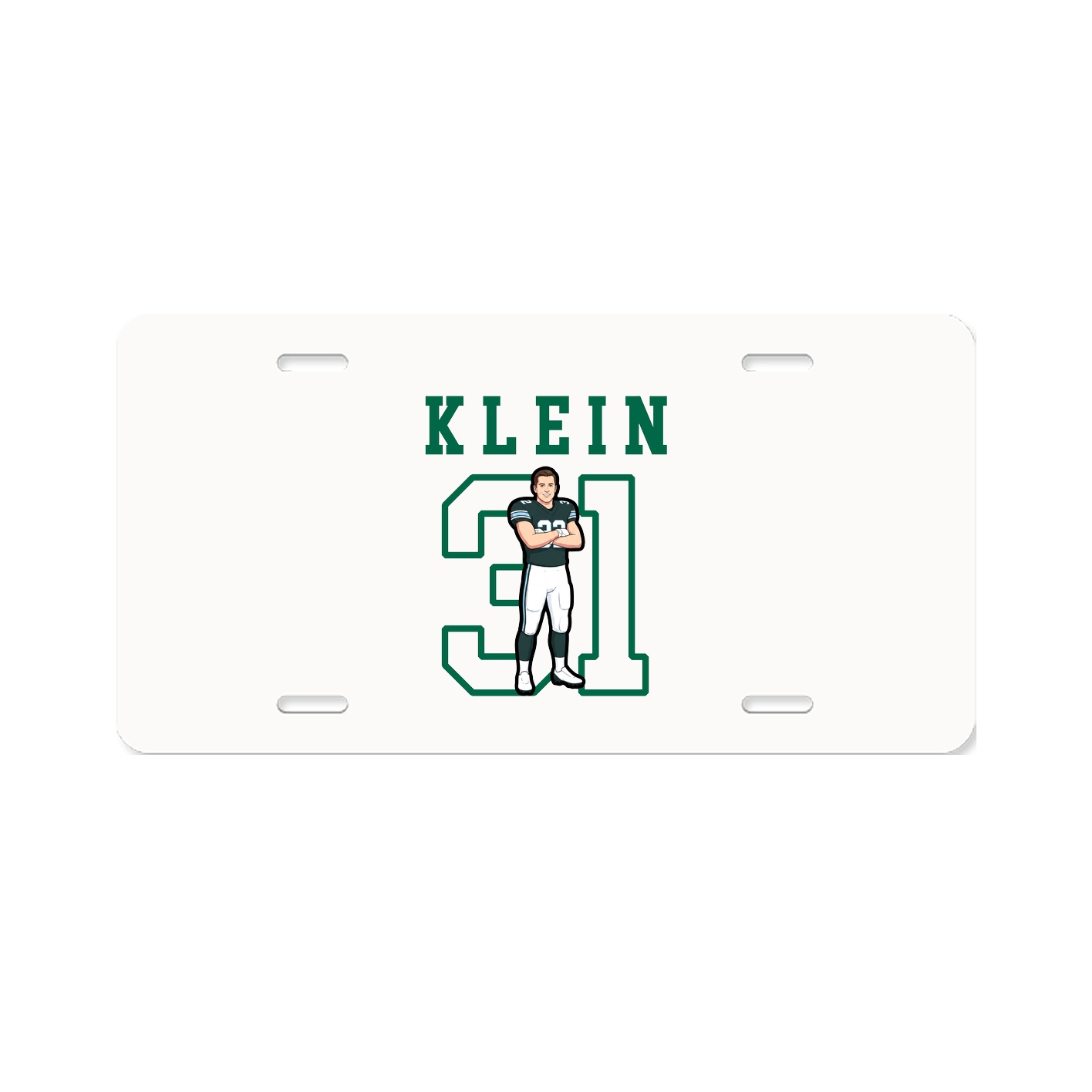 License Plate — Shirsey in Classic