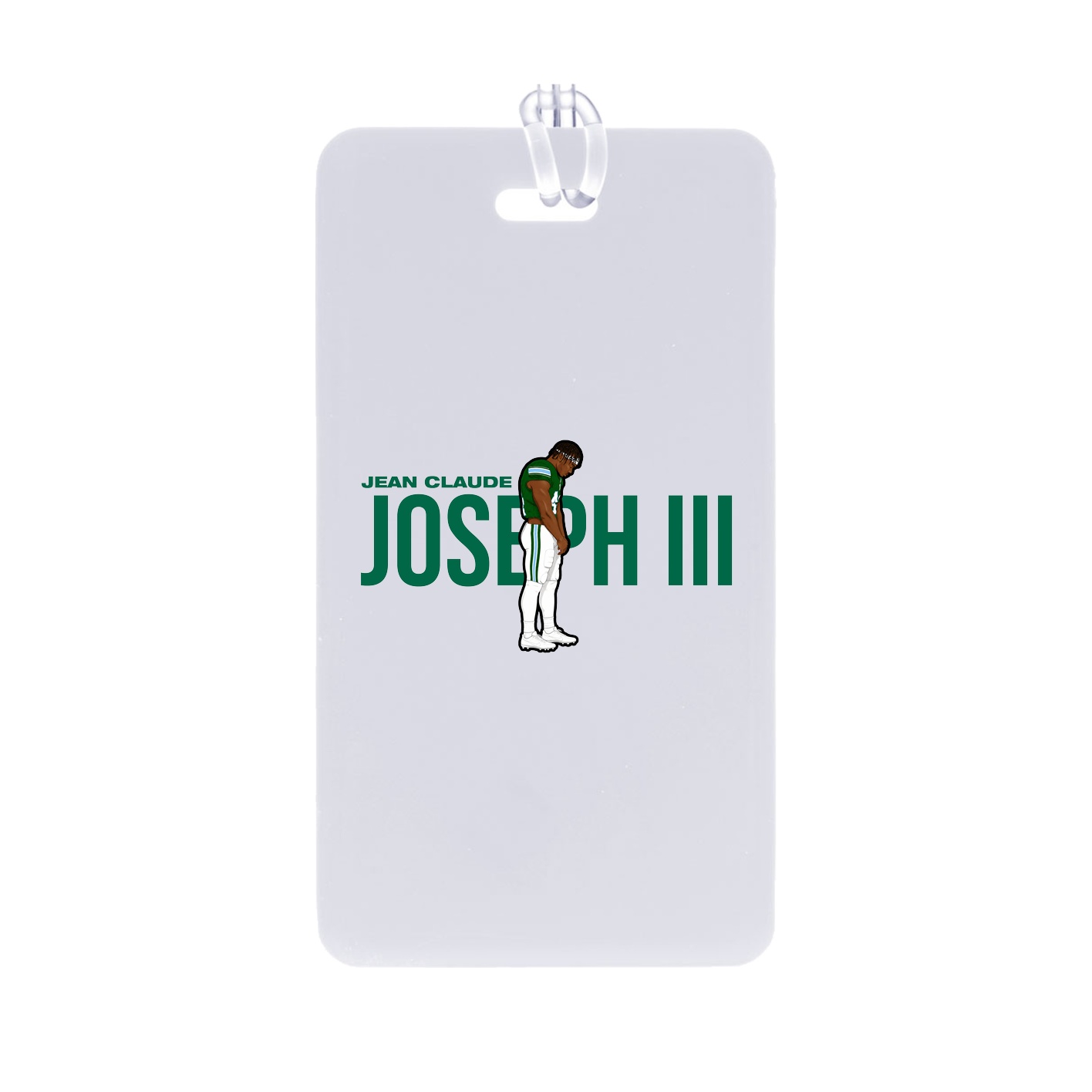 Bag Tag — Player Name in Classic