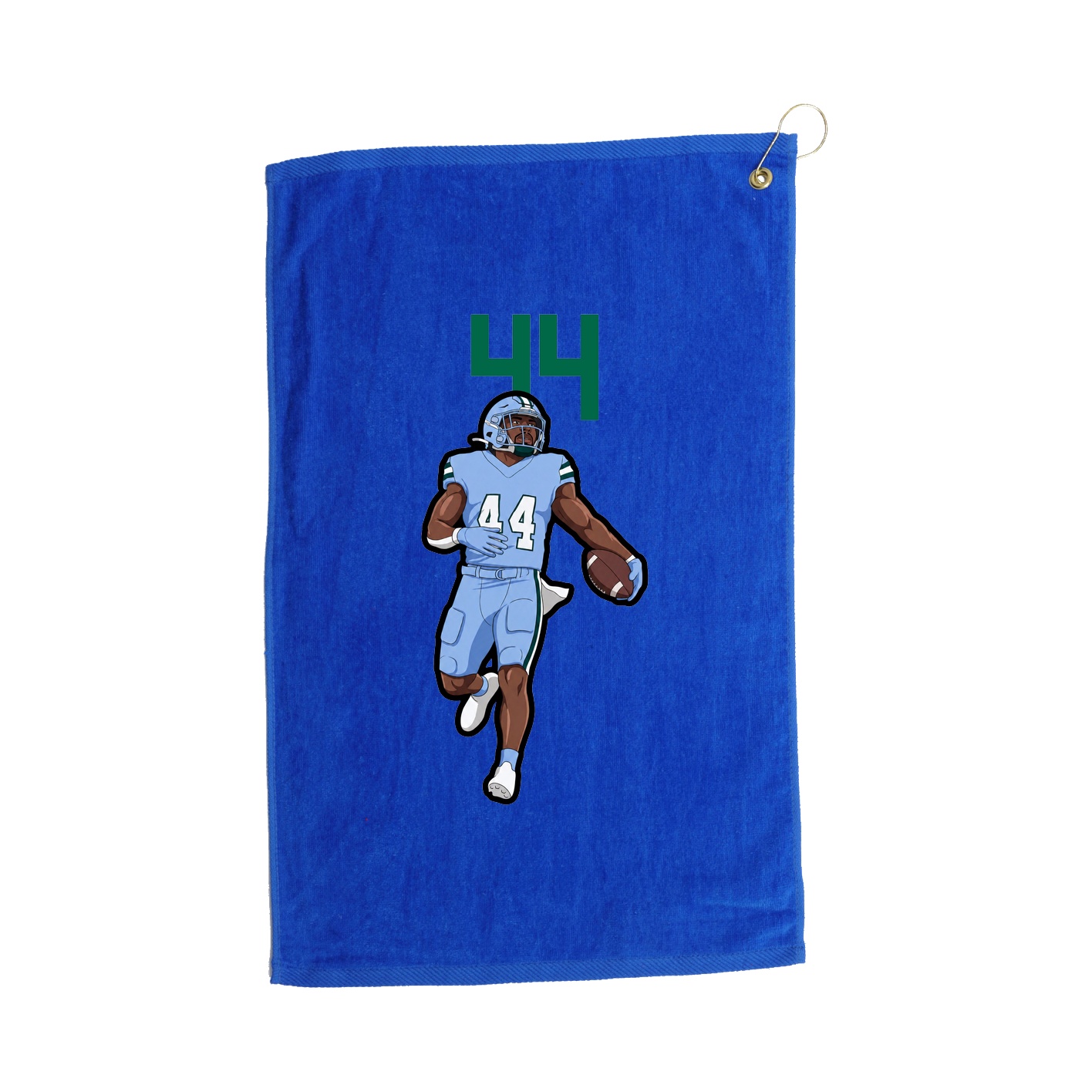 Golf Towel — Number Top in Royal
